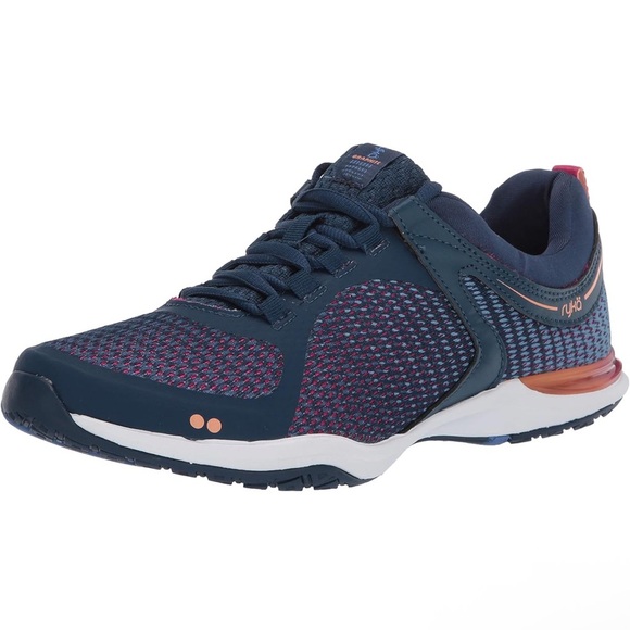 Ryka Women’s Graphite Training Shoe in Navy/Pink - Picture 3 of 13
